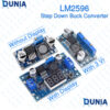 LM2596 Buck Converter Module Step Down Adjustable DC-DC Voltage Regulator With or Without Display & 3VR Variants