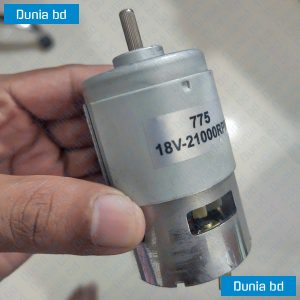 DC 18V 775 Motor Double Bearing High Speed 21,000 RPM Large Torque Electric DIY Drill Tools