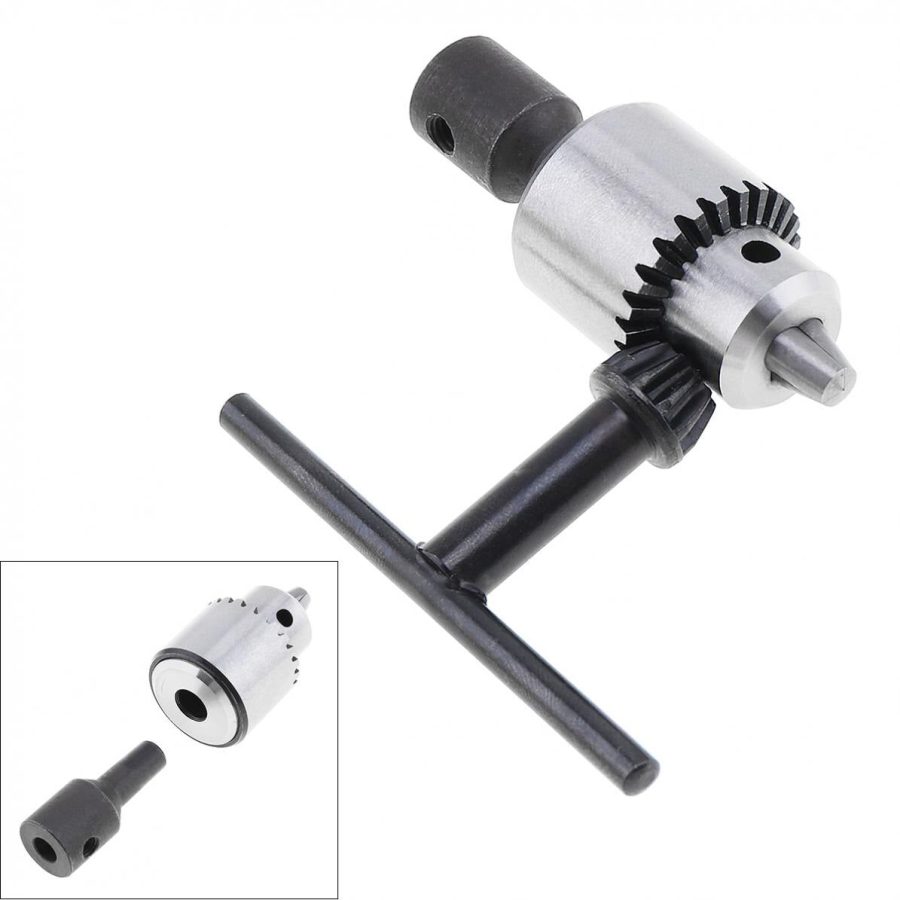 775 Motor  Drill Chuck Set 0.3-4mm JTO Taper Mounted With Key Wrench Electric Drill Accessories - Image 2