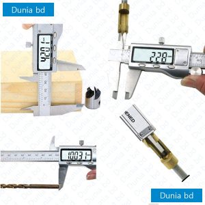 Alternative view of Vernier Calipers Stainless Steel Digital LCD Vernier Caliper Micrometer 150mm