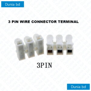 2 & 3 Pin Spring Wire Connector Terminal Block Cable Clips Self Lock Press Push Quick Wire Clip Connector