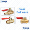 Brass Ball Valve Shut Off Switch Male and Female 1/4 internal and external thread Barb Inline Brass Water Oil Air Gas Fuel