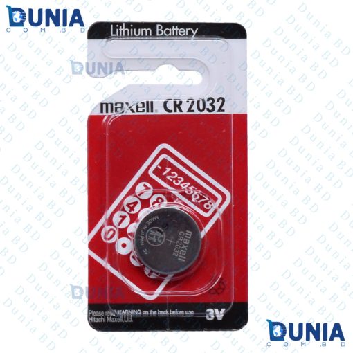 Maxell CR2032 3V lithium Button Cell Coin Battery