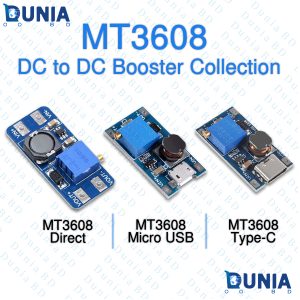 MT3608 DC to DC Step Up Boost Adjustable Voltage Power Supply Converter Module Collection