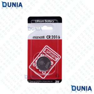 Maxell CR2016 3V lithium Button Cell Coin Battery