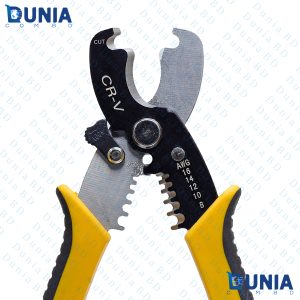 Multi Functional Cutting Crimping Wire Stripper 182mm 2 in 1 Wire Pliers (BEBONA ET12107)