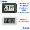 Mini Digital Temperature and Humidity Hygrometer Thermostat LCD Display