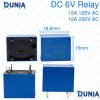 DC 6V Relay 5pin 12A 250V AC 15A 125V AC Dunia BD (TLV)