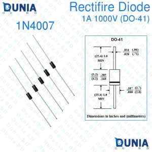 1N4007 Rectifier Diode 1A 1000V DO-41 1N-4007