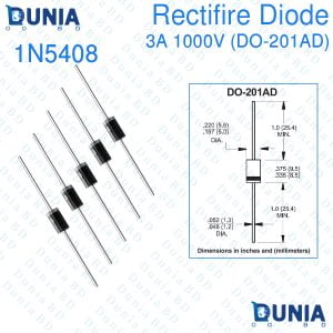1N5408 Rectifier Diode 3A 1000V DO-201AD 1N-5408