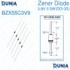 3.9V Zener Diode 0.5W Half Watt 3.9 Volt DO-35 BZX55C3V9