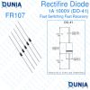 FR107 Rectifier Diode 1A 1000V DO-41 FR -107