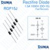 RGP15J Rectifier Diode 1.5A 600V DO-15 RGP-15J Fast Recovery