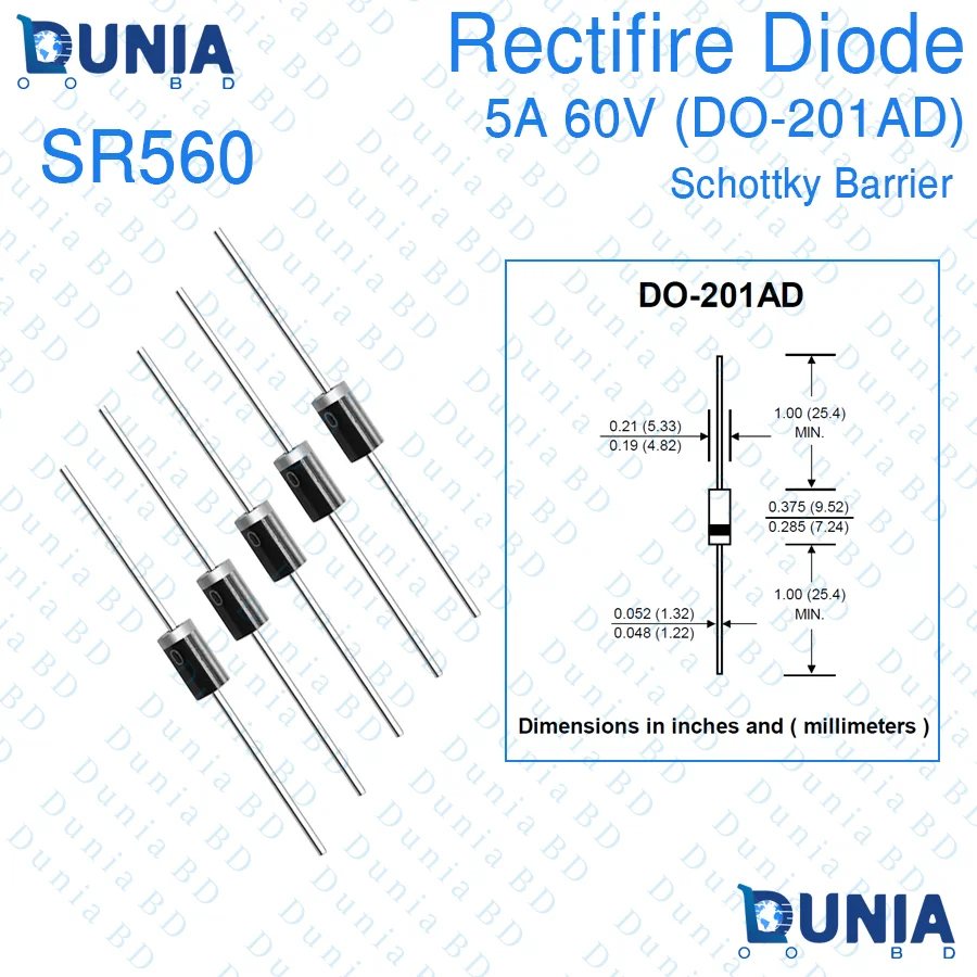 SR560 Rectifier Diode Price In Bangladesh
