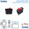 KCD3 3Pin SPDT 15A 250v AC Illuminated Pure Cupper Rocker Switch