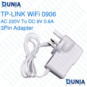 TP-LINK WiFi 0906 AC 220V To DC 9V 0.6A 3Pin Adapter