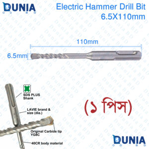 Masonry Hammer Drill Bit Tipped Concrete Drilling 4/5/6/8/10mm Power Tool Accessories