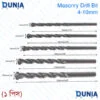 Masonry Drill Bit Tipped Concrete Drilling 4/5/6/8/10mm Power Tool Accessories