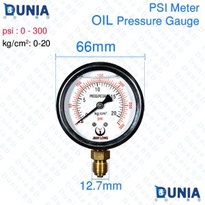 Glycerin Filled Compound Pressure Gauge 2.5 Inch Dia 1/4 NPT Lower Mount 30,15,30, 60,100,160, 200,300 Psi 0-20 kg/cm² 0-20 Bar