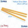 11mm yellow Glue Stick Super Strong Heavy Duty Hot Melt Glue Stick 260mm Length