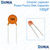 102pF 50V 1000pF 1nF 0.001uF Ceramic Disc Capacitor 1e-9F