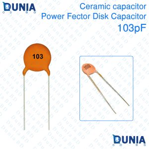 103pF 50V 10000pF 10nF 0.01uF Ceramic Disc Capacitor 1e-8F