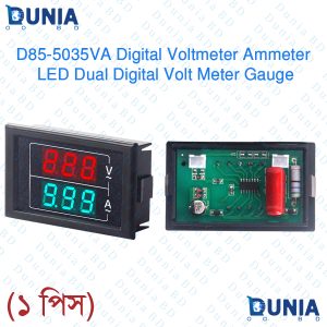 D85-5035VA Digital Voltmeter Ammeter LED Dual Digital Volt Meter Gauge AC80-380/220-450V AC 0-100A 0-500V Current Meter