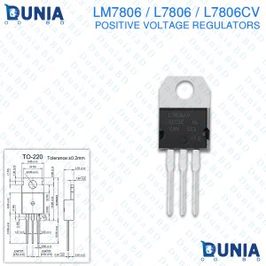 LM7806 L7806 Positive Fixed Voltage Regulator Transistor