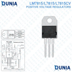 LM7815 L7815 L7815CV Positive Fixed Voltage Regulator Transistor