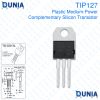 TIP127 Plastic Medium Power Complementary Silicon Encapsulate Transistor
