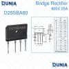 25A Bridge Rectifier 800V 4-PIN D25SBA80