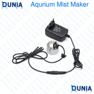 Ultrasonic Mist Maker For Aquarium 12 LED Water Fountain Pond Landscaping 36mm Colorful Light Fogger Atomizer Home Air Humidifier