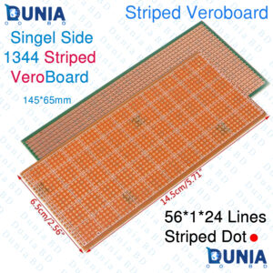 Striped Veroboard Line Type Joint Hole Circuit Board Single Side