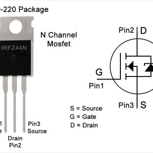 IRFZ44N IRFZ44 TO-220AB Power Sic 49A MOSFET Transistor N-Channel