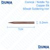 60 Watt Copper Soldering Iron Conical Bit