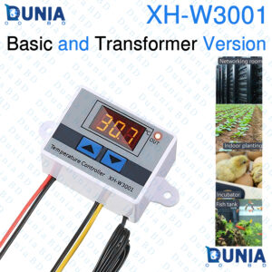 XH-W3001 Digital LED Display Temperature Controller 220V 10A with Thermostat Control Switch Probe