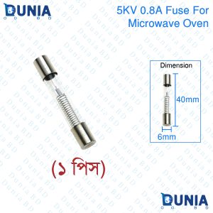 Microwave Oven 800mA 0.8A 5KV Glass Fuse Tube 6x40mm