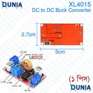 XL4015 RED CC/CV Adjustable 5A DC to DC Buck Converter for Lithium Battery Step down Charging Charger Module Led Power Converter Board