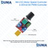 Mini PWM Controller 3V-35V 5A DC Motor Speed Control Driver Board With Self Recoverable Resettable Fuse