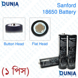 SANFORD 18650 3.7Volt Battery for Torchlight RC toys lamp led