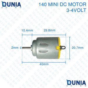 140 3 to 4 Volt Mini DC Motor Brushed DC Electric for Toys & DIY Project