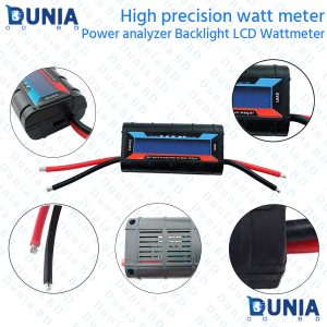 150A 200A Watt Meter Power Analyzer High Precision RC with Digital LCD Screen for Voltage Current Power Charge and Energy Measurement