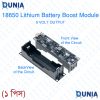 9V 1A 18650 lithium battery boost up UPS module simultaneously charge discharge