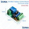 XH-M601 battery charge control module circuit board 12V intelligent charging power supply panel automatic charging/stop switch