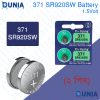 371 SR920SW 1.55V Battery for Watches, Cameras, Calculators etc