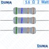 5.6 ohm 2 watt Two watt Resistor ±5% 5.6Ω 5.6ohms Metal Oxid Film Resistance