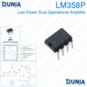 LM358 Low Power Industry-Standard Dual Operational Amplifier IC DIP-8