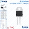 P55NF06 N-Channel Power MOSFET 60-V (D-S) STP55NF06 55NF06 55N06