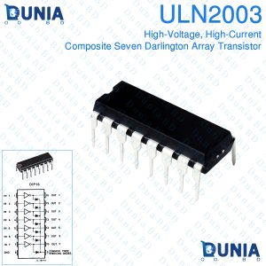 ULN2003 IC SEVEN DARLINGTON ARRAYS