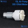 DC 555 Air Pump 12 Volt Motor Vacuum Diaphragm High Pressure for aquarium